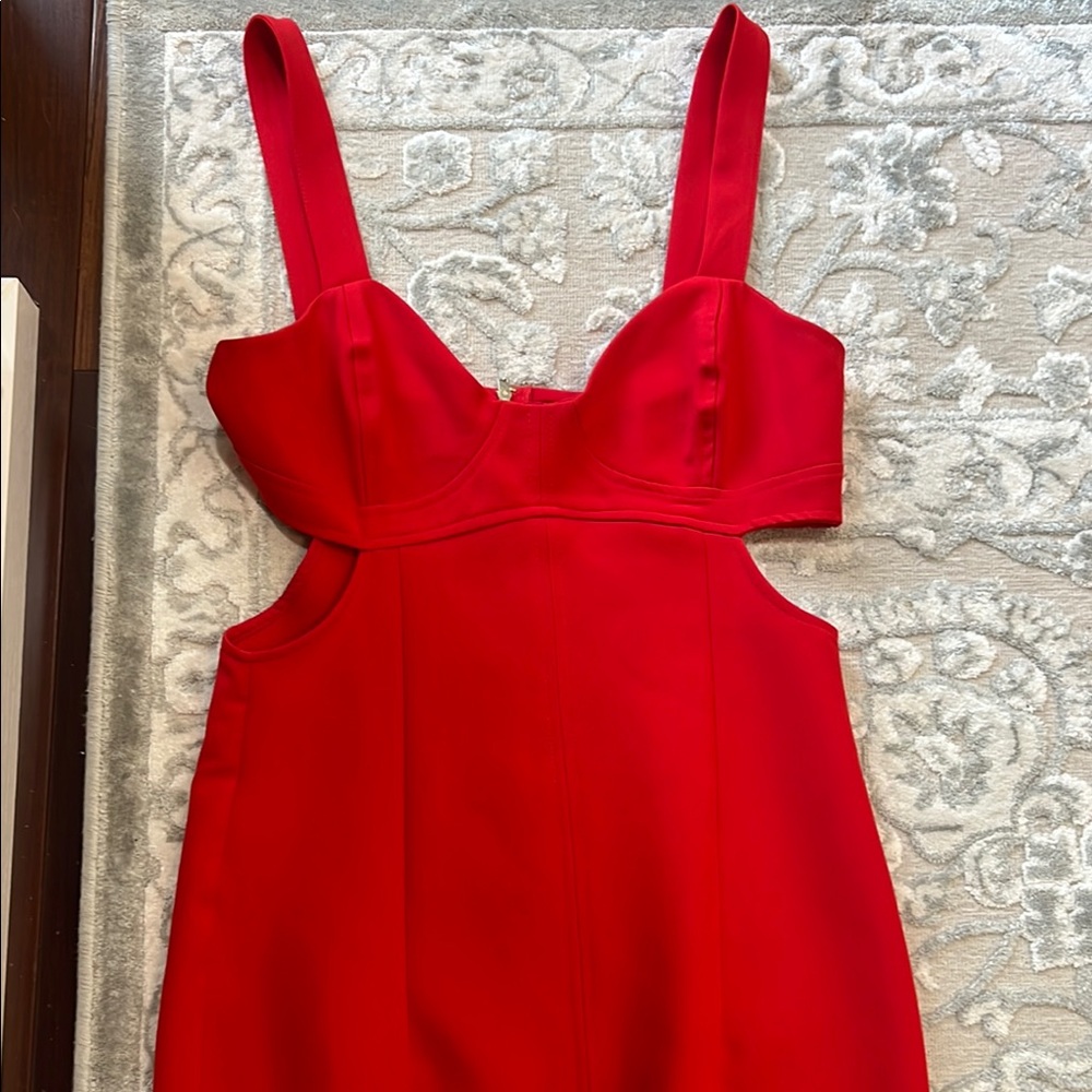 Elegant Red Women's Dress